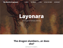 Tablet Screenshot of layonara.com
