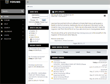 Tablet Screenshot of forums.layonara.com